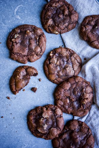 Chocolate Pecan Cookies | Patisserie Makes Perfect