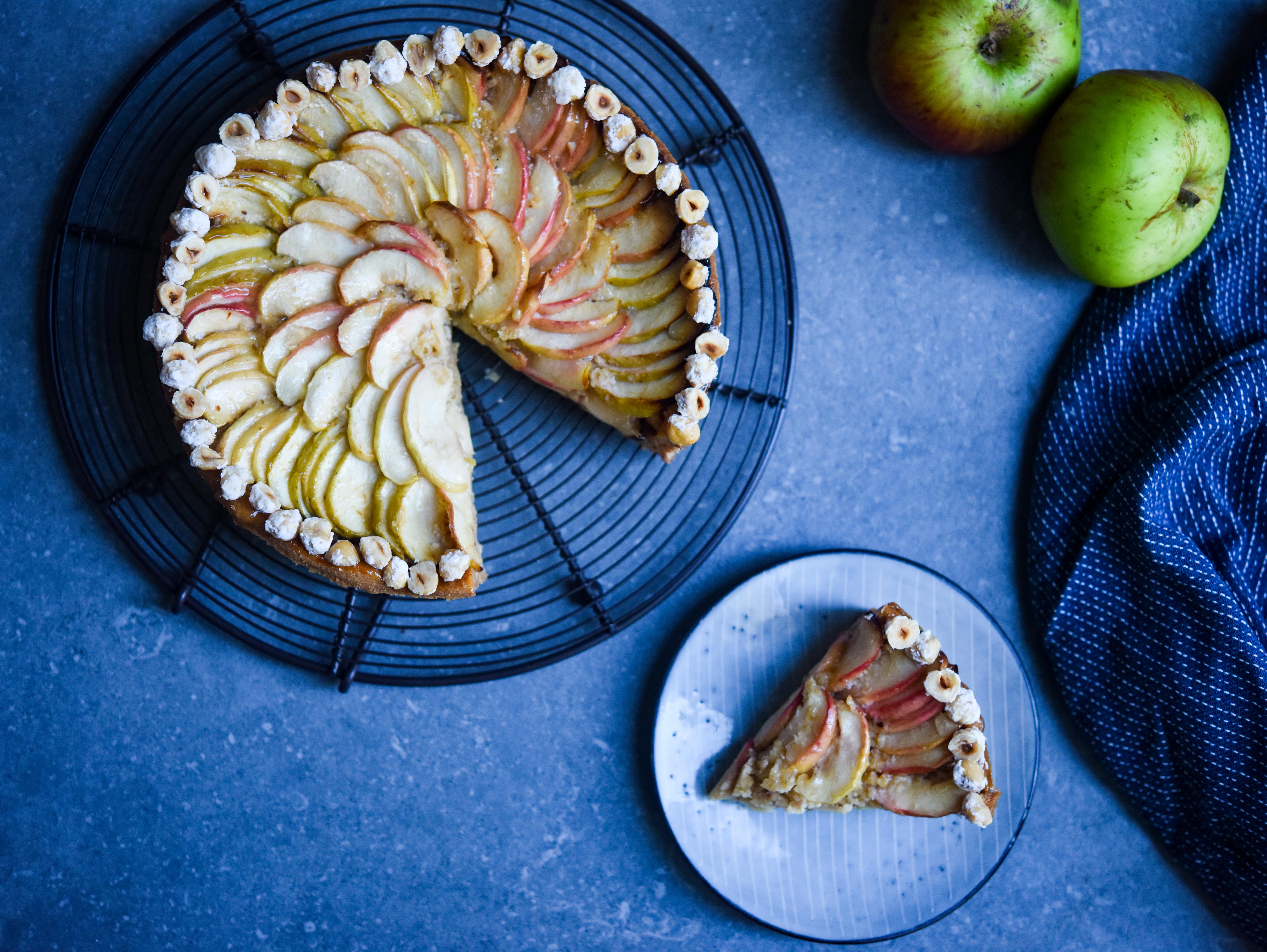Apple & Hazelnut Frangipane Tart | Patisserie Makes Perfect