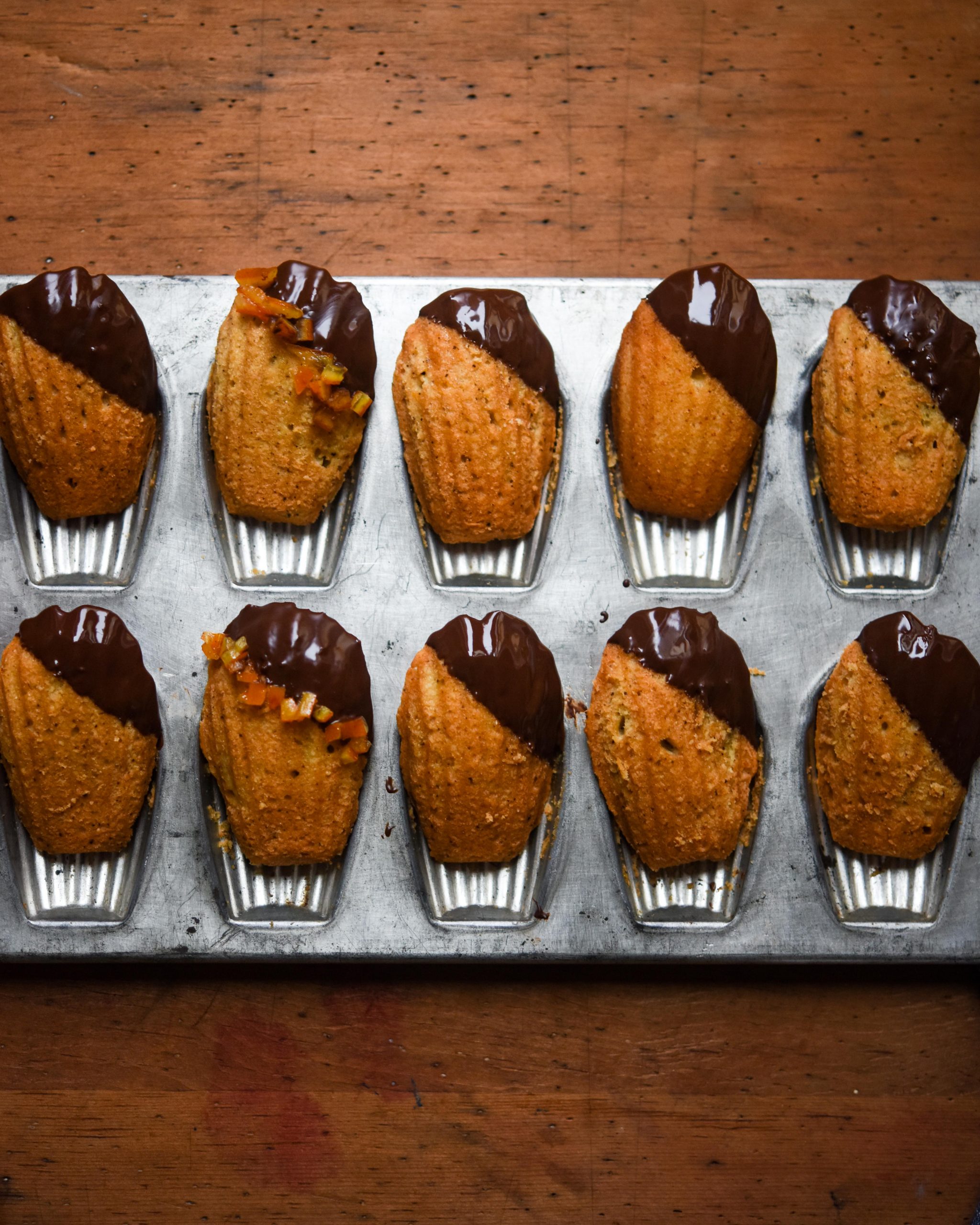 Chocolate Orange Madeleines | Patisserie Makes Perfect