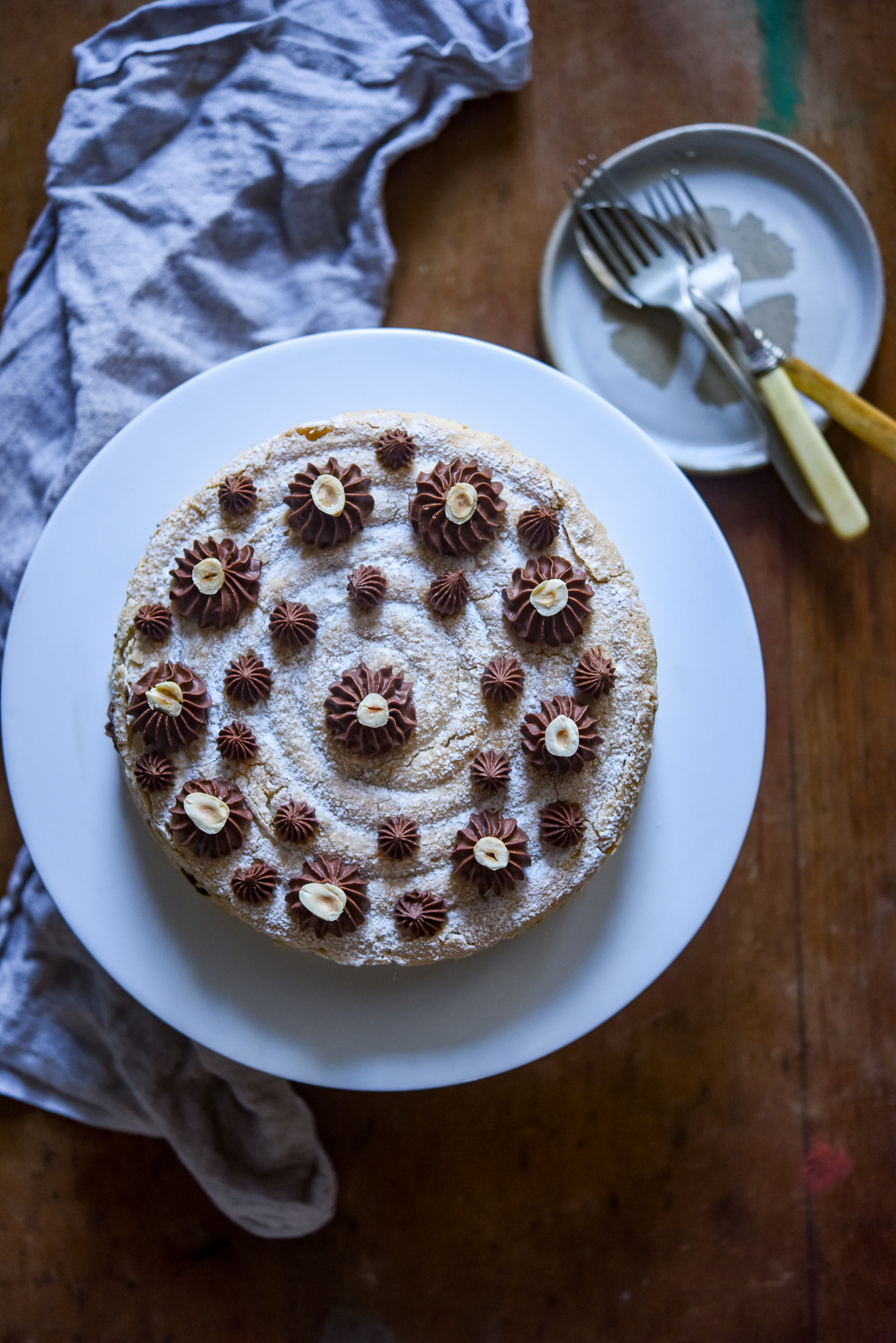 Hazelnut Dacquoise with Salted Chocolate Ganache | Patisserie Makes Perfect