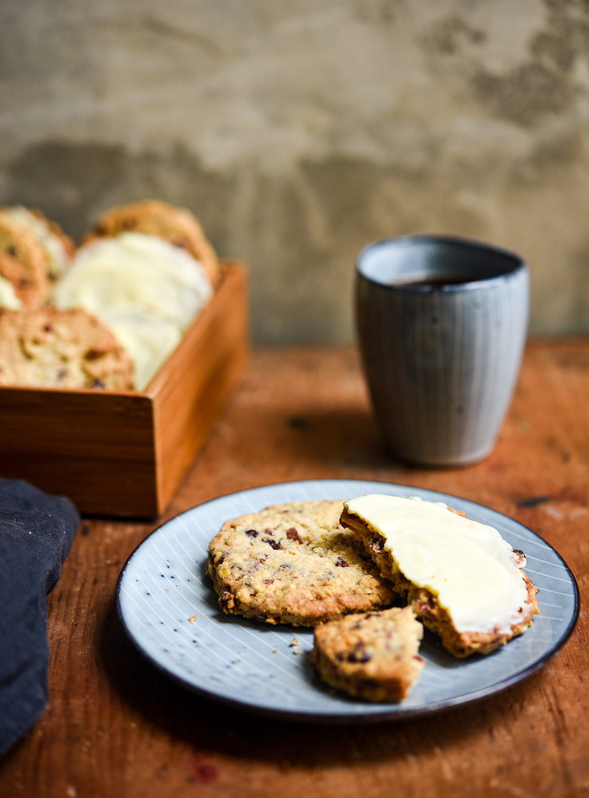 Cranberry, Oat & White Chocolate Biscuits | Patisserie Makes Perfect