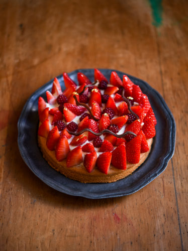 Strawberry Sable Breton | Patisserie Makes Perfect