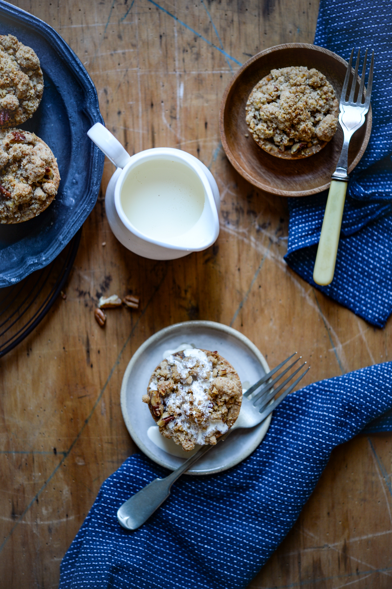 Pecan Streusel Apple Pies | Patisserie Makes Perfect