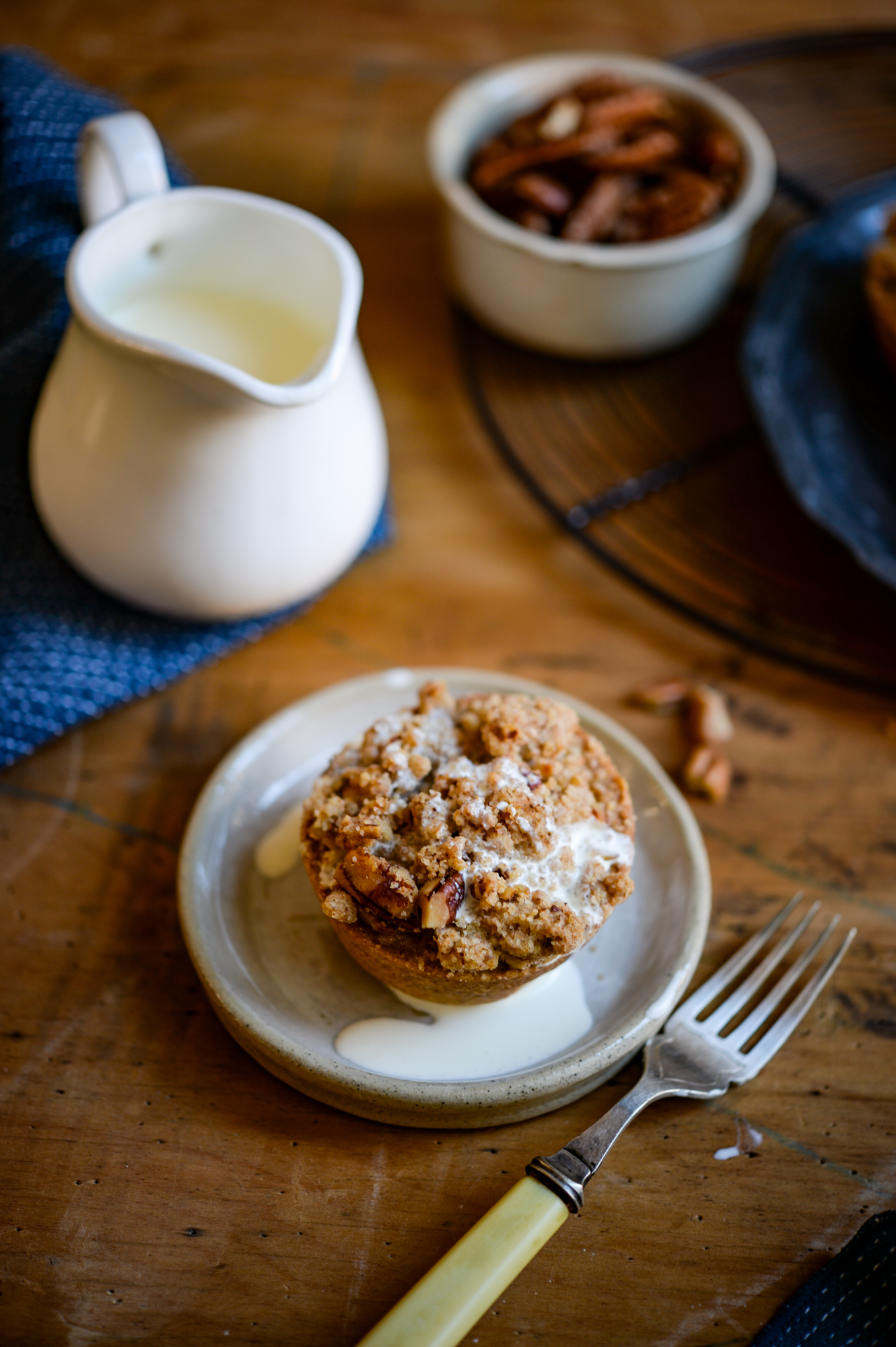 Pecan Streusel Apple Pies | Patisserie Makes Perfect