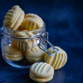 Vanilla & Hazelnut Melting Moments | Patisserie Makes Perfect